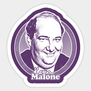 Kevin Malone  /// Retro Fan Art Design Sticker